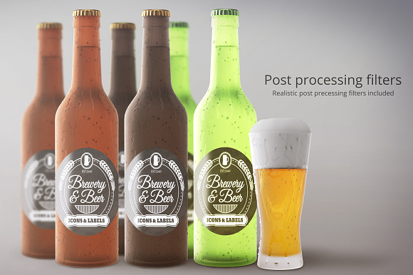 Beer Mockup 02 in Product Mockups - product preview 1