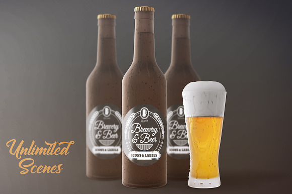 Beer Mockup 02 in Product Mockups - product preview 2