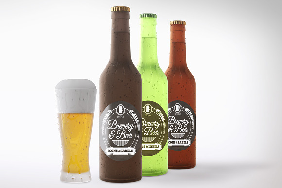 Beer Mockup 02 in Product Mockups - product preview 4