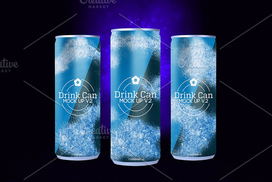 Drink Can V.2 in Product Mockups - product preview 8