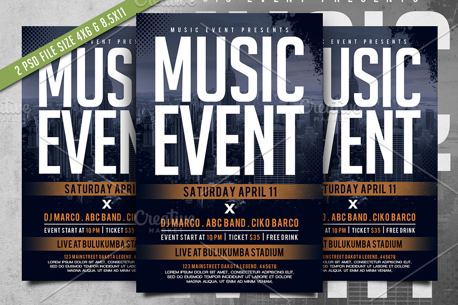 Music Event Flyer