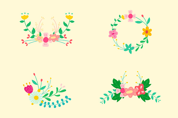 Clarity Vector Flower in Illustrations - product preview 1