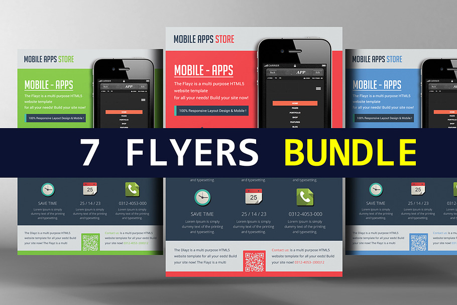 7 Creative Business Flyer Bundle in Flyer Templates - product preview 8