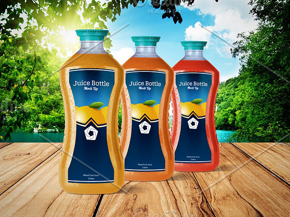 Juice Bottle V.2 in Product Mockups - product preview 2