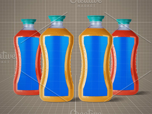 Juice Bottle V.2 in Product Mockups - product preview 7