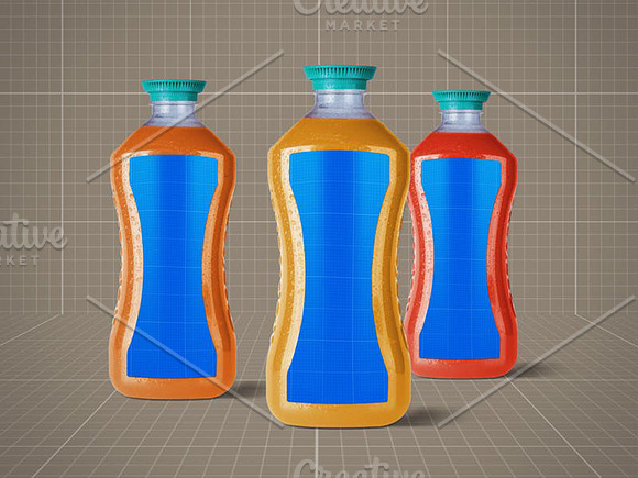 Juice Bottle V.2 in Product Mockups - product preview 9