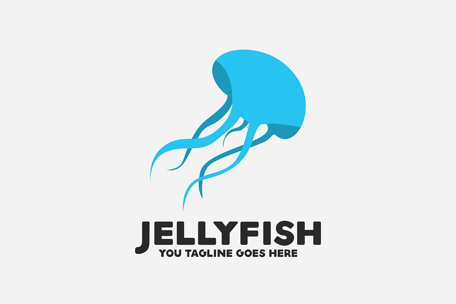 Jellyfish Logo in Logo Templates - product preview 8