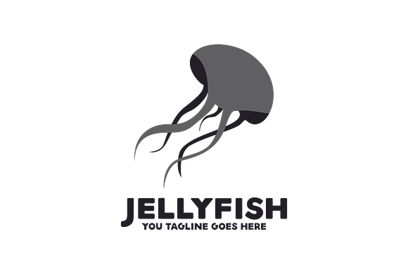 Jellyfish Logo in Logo Templates - product preview 2