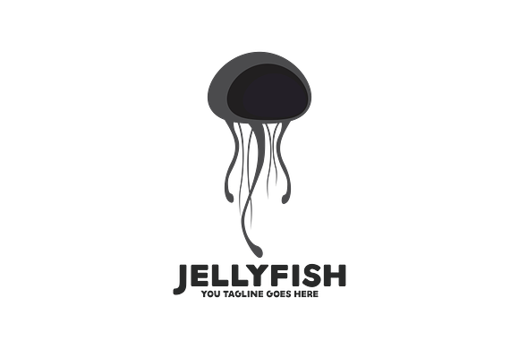 Jellyfish Logo in Logo Templates - product preview 1