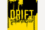Drift lettering Image