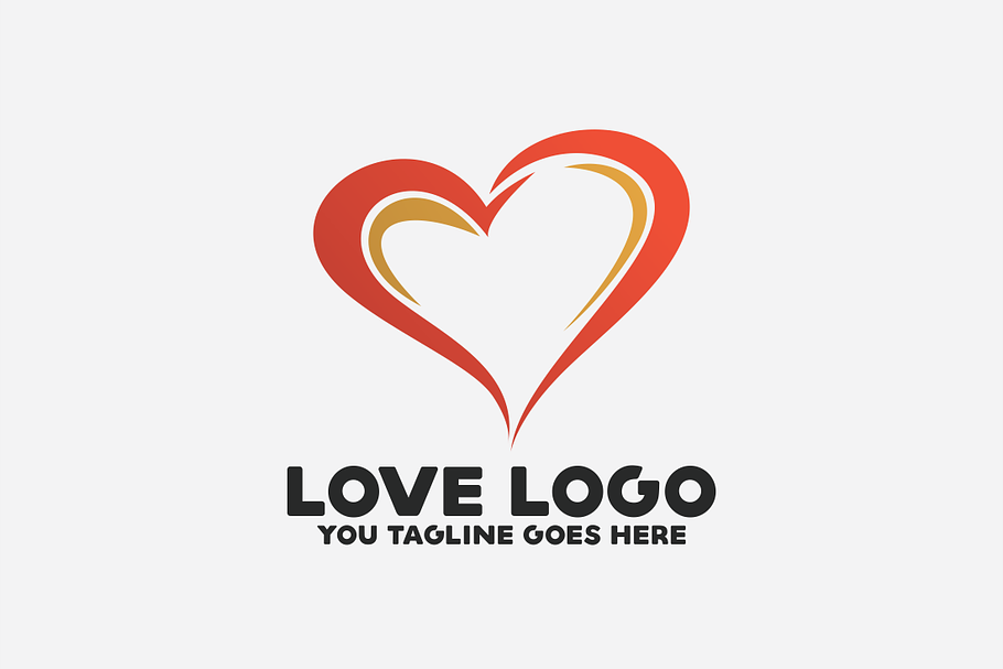 Love Logo in Logo Templates - product preview 8