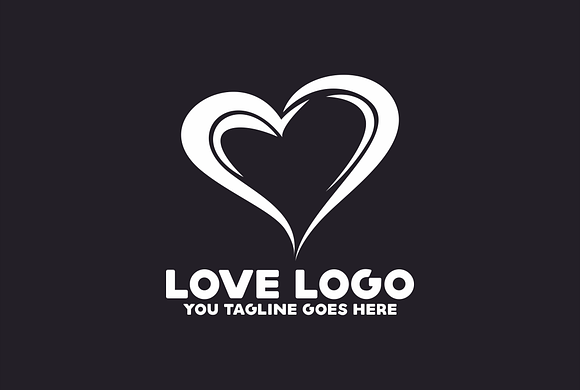 Love Logo in Logo Templates - product preview 2