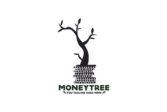 Money Tree Logo in Logo Templates - product preview 1