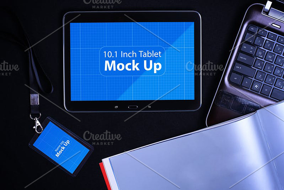 Tablet MockUp V.1 in Mobile & Web Mockups - product preview 8