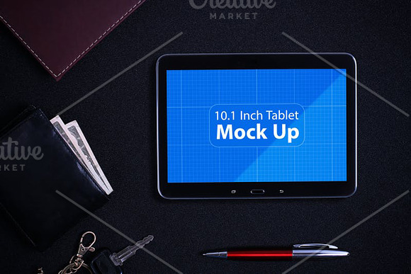 Tablet MockUp V.1 in Mobile & Web Mockups - product preview 4