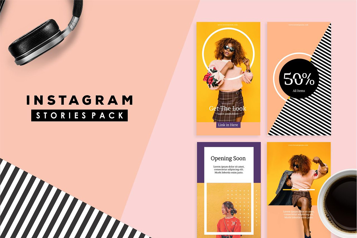 Cool Template Instagram Stories in Instagram Templates - product preview 8
