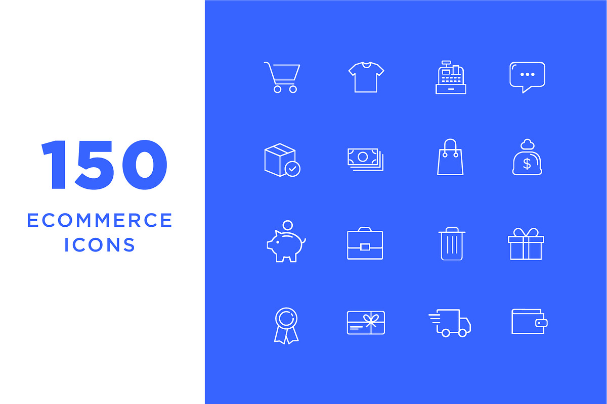 Ecommerce Icons in Money Icons - product preview 8