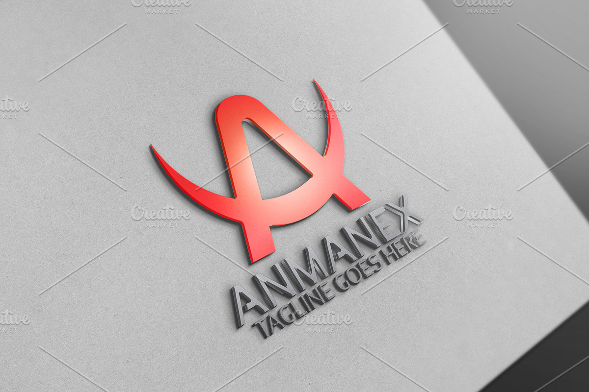 A Letter Logo in Logo Templates - product preview 8