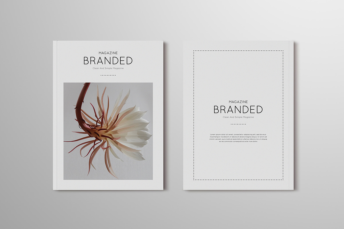 Branded Magazine in Magazine Templates - product preview 8