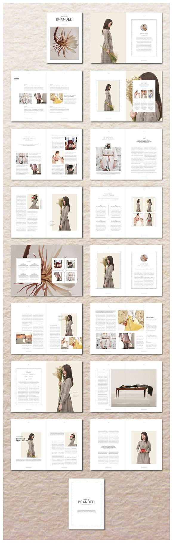 Branded Magazine in Magazine Templates - product preview 17