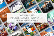 Platinum Posts - Instagram Templates