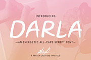 ★ Darla Script ★ Handwritten Font