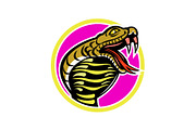 King Cobra Snake Mascot