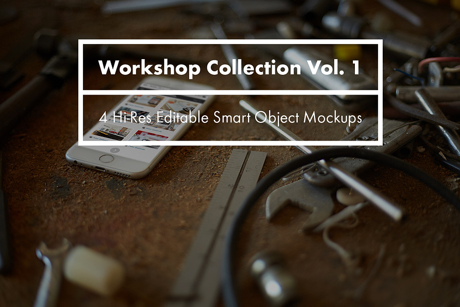 Workshop Collection Mockups Vol. 1