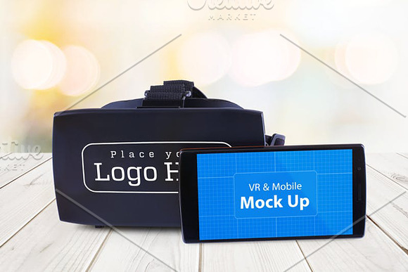 VR & Mobile Mock Up V.1 in Mobile & Web Mockups - product preview 2