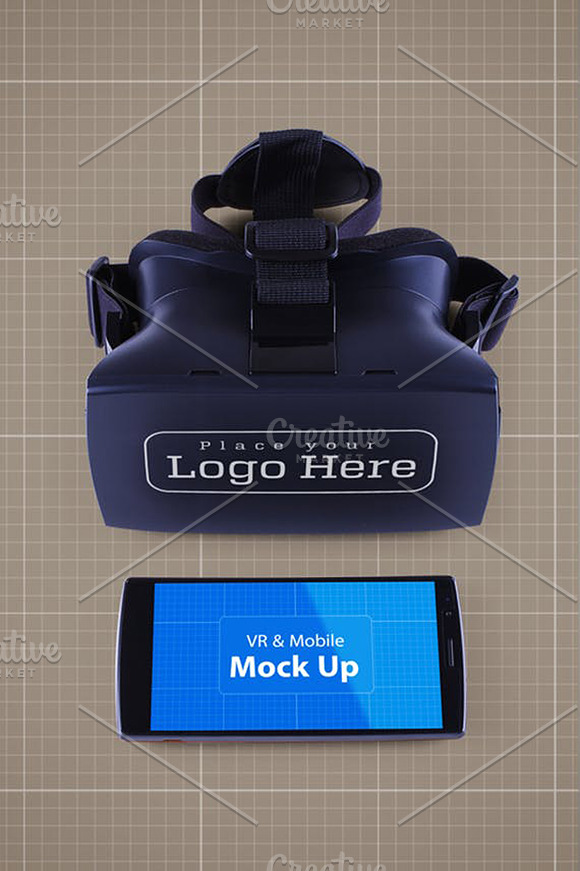 VR & Mobile Mock Up V.1 in Mobile & Web Mockups - product preview 9