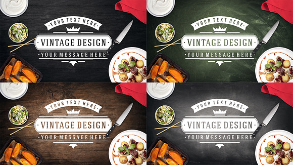 Restaurant / Food - Mock-Up in Product Mockups - product preview 1