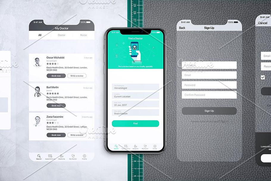 Animated iPhone X MockUp V.1 in Mobile & Web Mockups - product preview 8