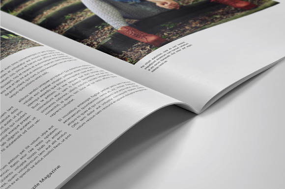 A5 Simple Magazine Template in Magazine Templates - product preview 8