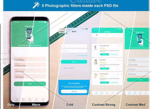 Animated S9 MockUp in Mobile & Web Mockups - product preview 4