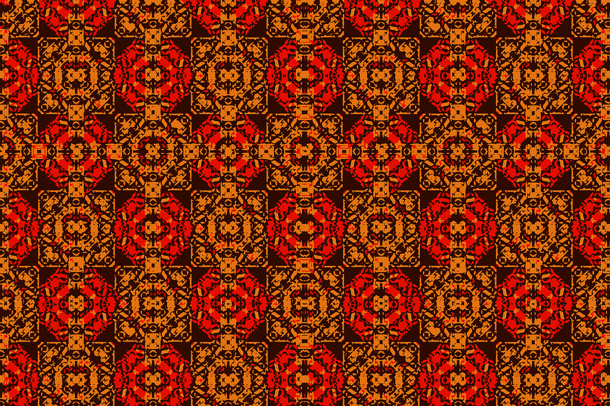 Colorful Boho Seamless Pattern  in Patterns - product preview 8