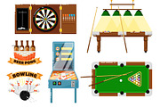 Active leisure and sports game set