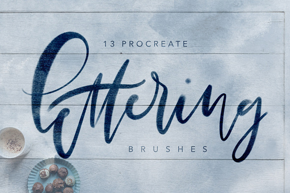 Procreate Lettering Brush Bundle in Photoshop Brushes - product preview 8