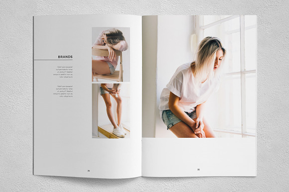 Lookbook in Brochure Templates - product preview 16