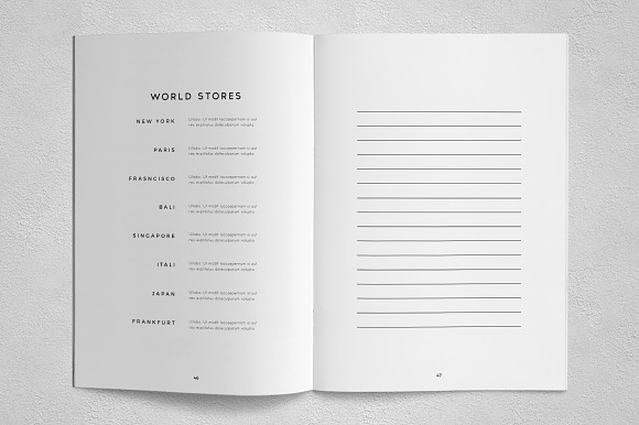 Lookbook in Brochure Templates - product preview 22