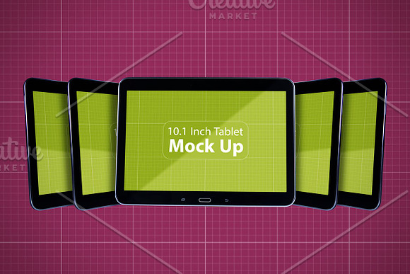 Tablet Mockup v.2 in Mobile & Web Mockups - product preview 7