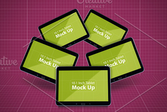 Tablet Mockup v.2 in Mobile & Web Mockups - product preview 9