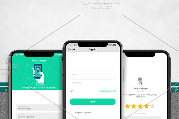 Phone X Mockup in Mobile & Web Mockups - product preview 5
