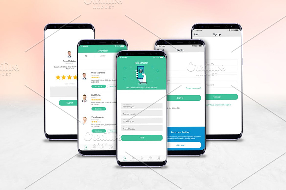 S9 Mockup in Mobile & Web Mockups - product preview 8