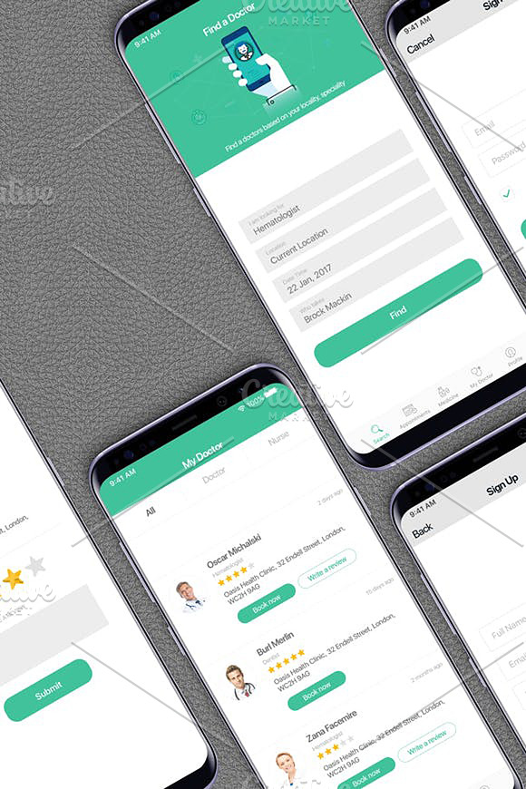 S9 Mockup in Mobile & Web Mockups - product preview 1