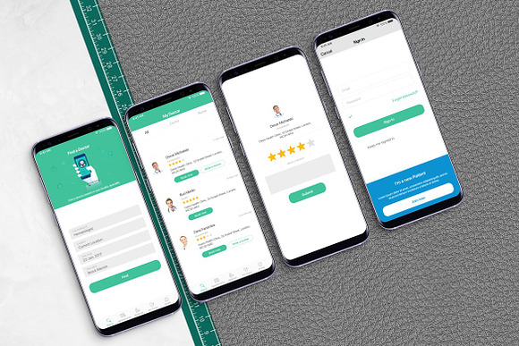 S9 Mockup in Mobile & Web Mockups - product preview 4