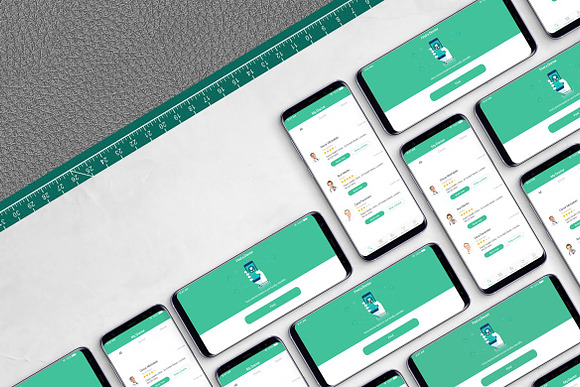 S9 Mockup in Mobile & Web Mockups - product preview 5