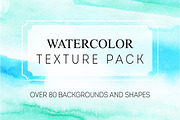 Watercolor texture pack.