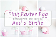 Easter Eggs Bundle Pink and White 