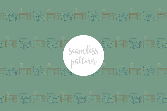 Shhh! Library Seamless Patterns in Patterns - product preview 1