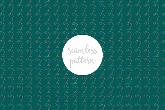 Shhh! Library Seamless Patterns in Patterns - product preview 8